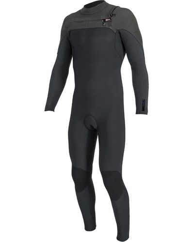O'neill Sportswear Blueprint 4/3+ Chest-zip Full Wetsuit - Black