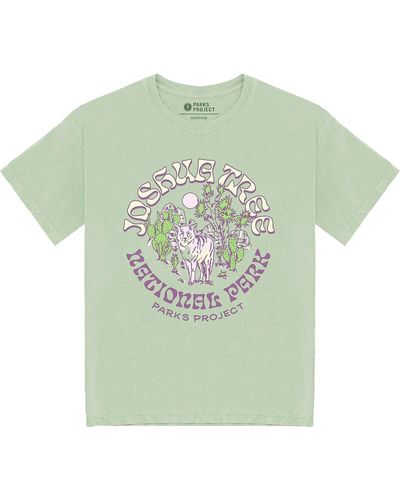 Parks Project Joshua Tree 90s Gift Shop T-shirt - Gray