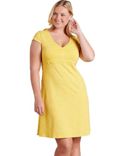 Toad&Co Rosemarie Dress - Yellow