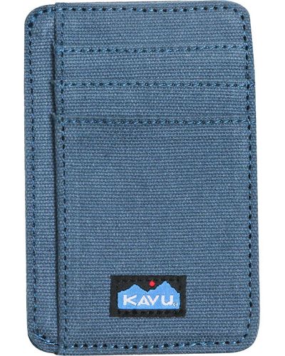 Kavu Fairbanks Wallet - Blue