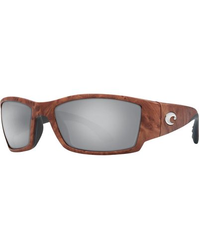 Costa Corbina 580G Polarized Sunglasses Gunstock/ Mirror - Gray