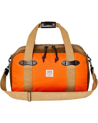 Filson Tin Cloth Small Duffel Bag - Orange