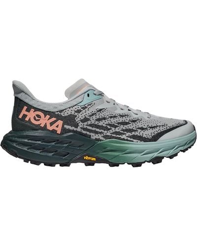 Hoka One One Speedgoat 5 Trail Running Shoe - Gray