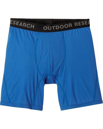 Outdoor Research Echo Boxer Briefs - Blue