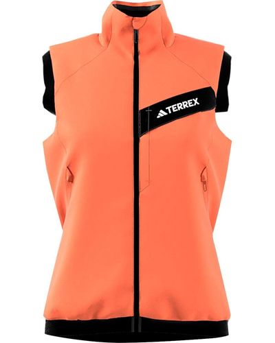 adidas Originals Techrock Stretch Primaloft Vest - Orange