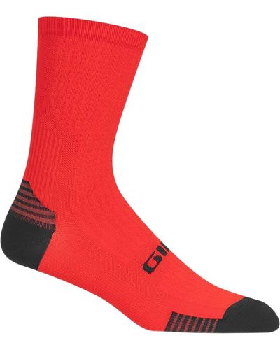 Giro Hrc + Grip Sock Bright - Red