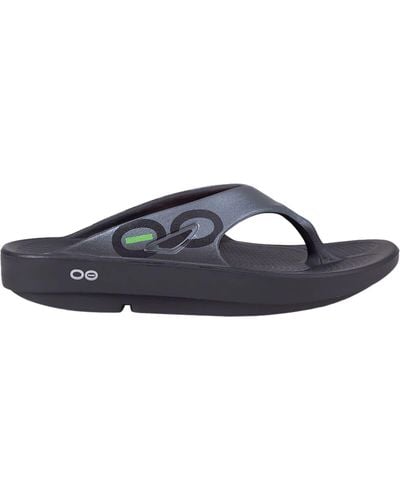 OOFOS Ooriginal Sport Sandal/Graphite - Blue
