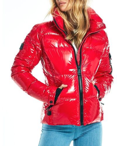 Sam. Freestyle Down Jacket - Red