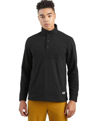Outdoor Research Trail Mix Snap Pullover Fleece - Black