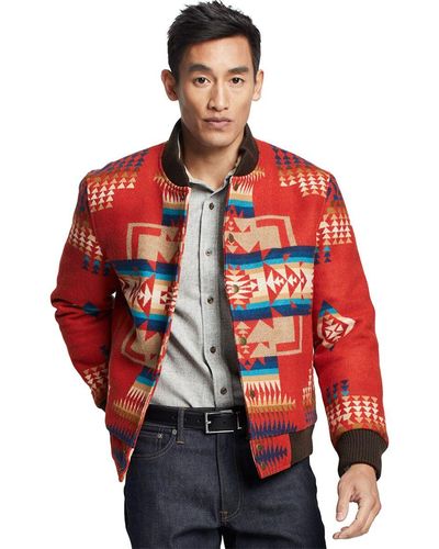 Pendleton Quilted Gorge Jacket - Red