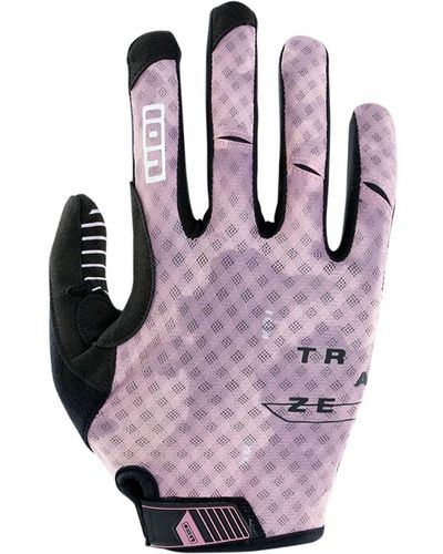 Ion Traze Long Finger Glove Dark - Pink