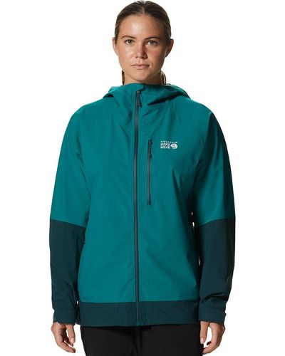 Mountain Hardwear Stretch Ozonic Jacket - Green