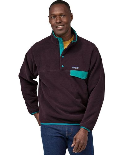 Patagonia Synchilla Snap-T Fleece Pullover - Blue