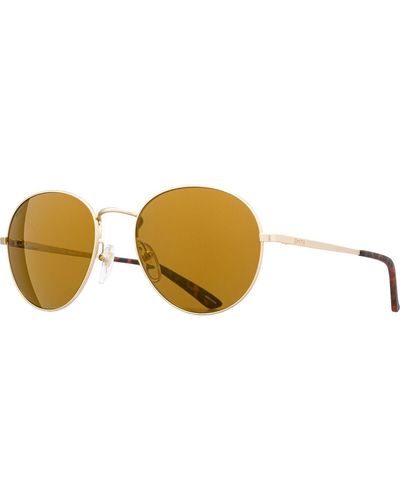 Smith Prep Polarized Sunglasses Matte Polarized Mirror - Metallic