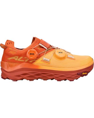 Altra Mont Blanc Boa Trail Running Shoe - Orange