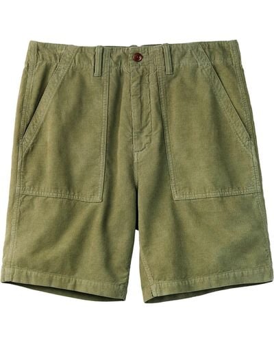 Outerknown Seventyseven Cord Utility Short - Green