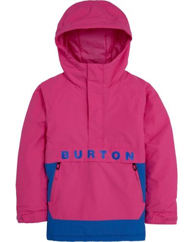 Burton Frostner Insulated Anorak Jacket - Pink