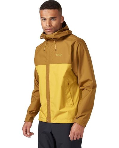 Rab Downpour Eco Jacket - Yellow