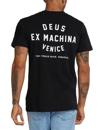 Deus Ex Machina Venice Skull T-Shirt - Black