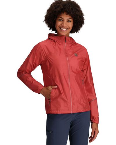 Outdoor Research Helium Rain Jacket - Red