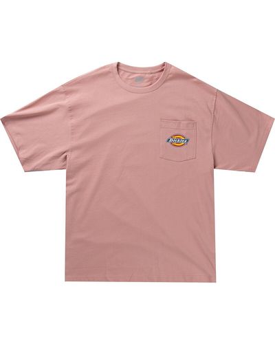 Dickies Pocket Logo T-Shirt - Pink