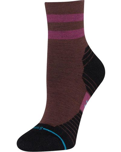Stance Light Wool Quarter Sock Dark - Purple