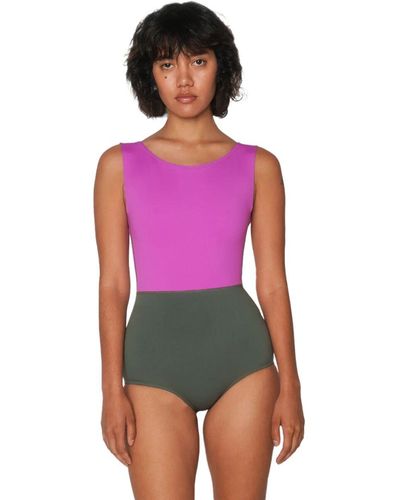 Seea Lido One-piece Swimsuit - Purple