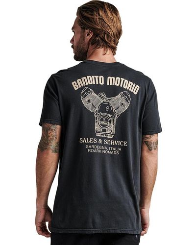 Roark Bandito Motorio T-Shirt - Black