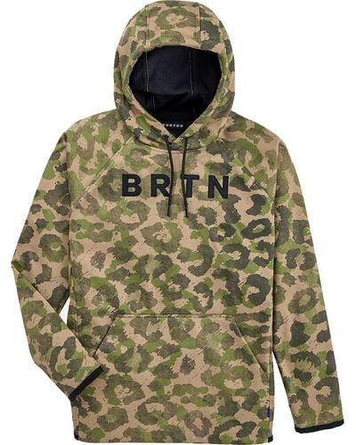 Burton Crown Weatherproof Pullover Fleece Jacket - Green