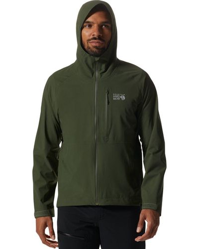 Mountain Hardwear Stretch Ozonic Jacket - Green
