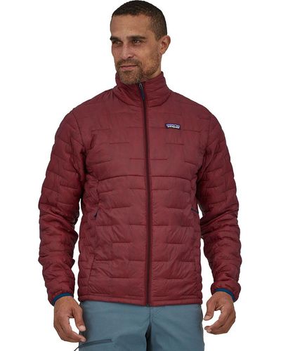 Patagonia Micro Puff Insulated Jacket - Red