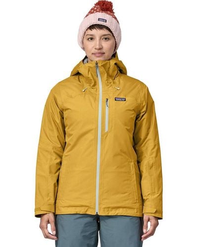 Patagonia Insulated Powder Town Jacket - Yellow