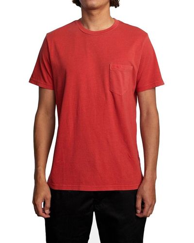 RVCA Ptc 2 Pigment T-Shirt - Red