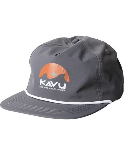 Kavu Byron Bay 5-Panel Hat - Gray