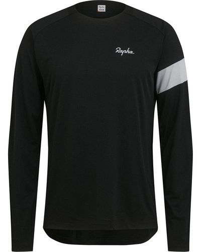 Rapha Trail Technical Long-Sleeve T-Shirt - Black