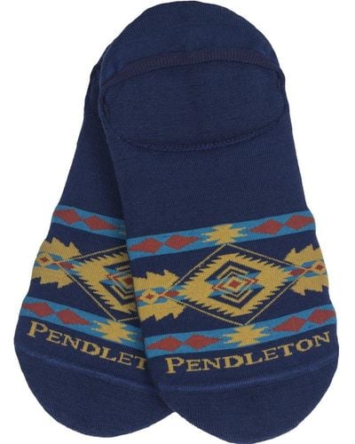 Pendleton No Show Sock - Blue
