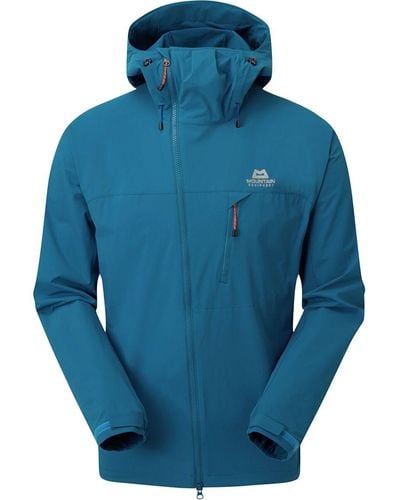 Mountain Equipment Squall Hooded Jacket - Blue