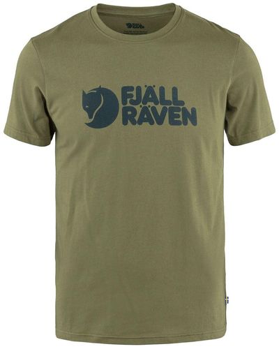 Fjallraven Logo T-Shirt - Green