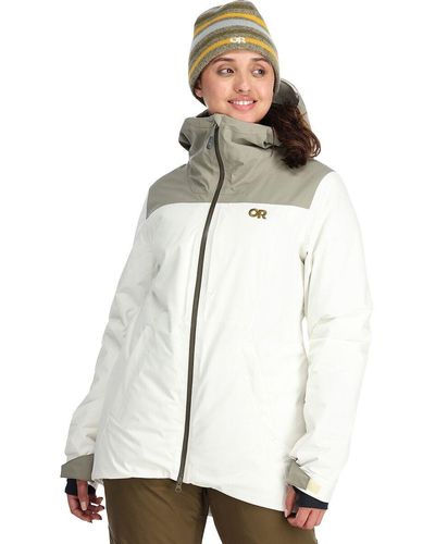 Outdoor Research Snowcrew Jacket - White