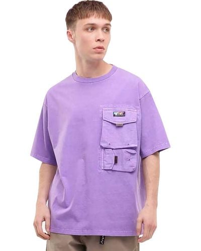 Manastash Disarmed Short-Sleeve T-Shirt - Purple