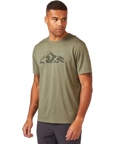 Rab Mantle Mountain T-Shirt - Green