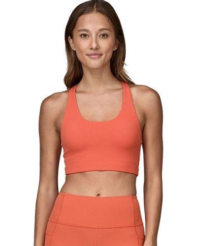 Patagonia Maipo Mid Impact Bra - Red