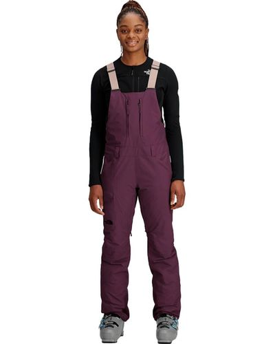 The North Face Freedom Insulated Bib Pant - Red