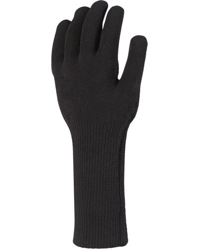 SealSkinz Waterproof All Weather Ultra Grip Knitted Gauntlet - Black