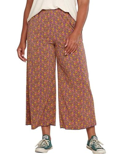 Toad&Co Sunkissed Wide Leg Pant - Brown