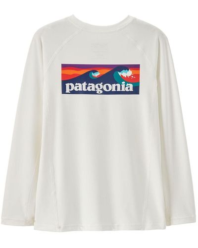 Patagonia Silkweight Long-Sleeve Rashguard - White