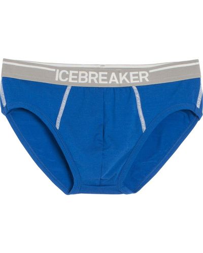 Icebreaker Bodyfit 150-Ultralite Anatomica Brief - Blue