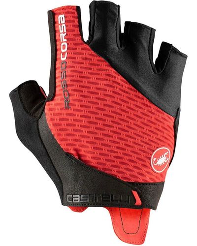 Castelli Rosso Corsa Pro V Glove - Red