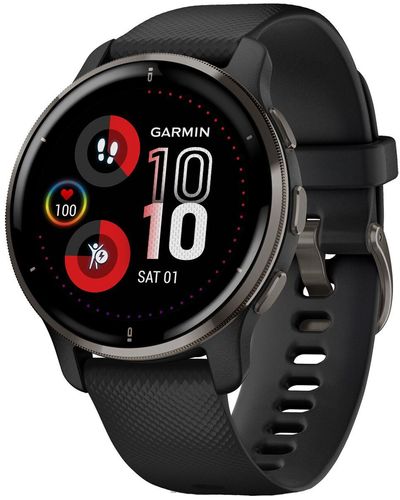 Garmin Venu 2 Plus Smartwatch - Black