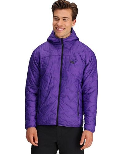 Outdoor Research Superstrand Lt Hoodie - Purple